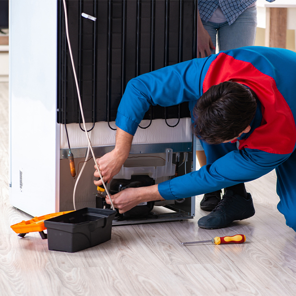 is it cost-effective to repair a refrigerator or replace it entirely in Athelstane